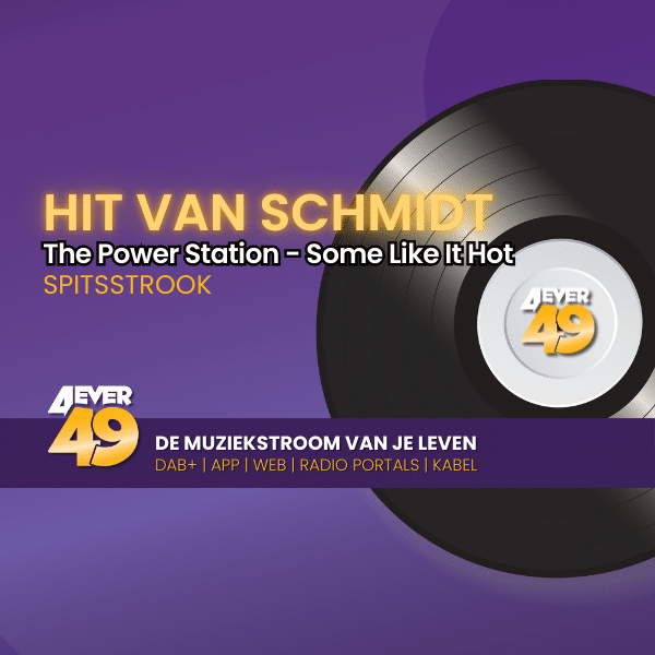 Aankondiging van de hit van Schmidt The Power Station - Some Like It Hot