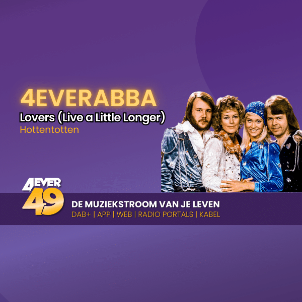 Disco muziek van ABBA met het nummer lovers