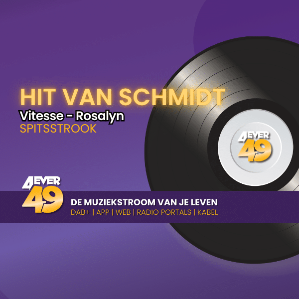 Hit van Schmidt met dit keer een rock '70 hit met Vitesse - Rosalyn