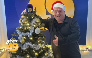 Kerstboom bij 4ever49radio