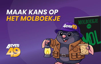 mol met een lamp en het molboekje