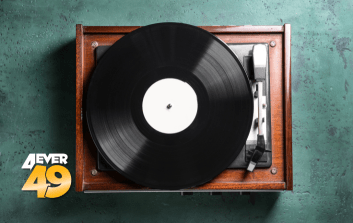 Een vinyl speler